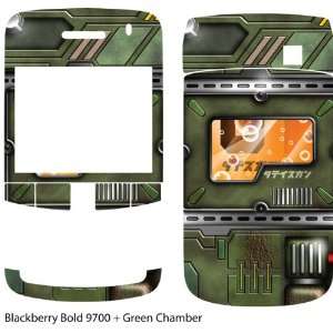  Green Chamber Design Protective Skin for Blackberry Bold 
