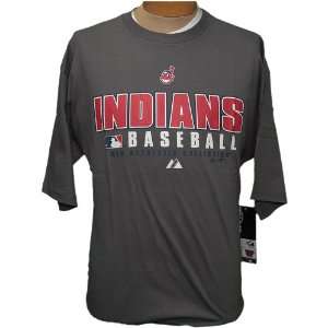   Indians Baseball Dark Gray Screenprint T shirt XLT