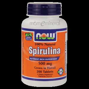 Spirulina 500 mg 200 tabs by NOW Foods 733739026989  