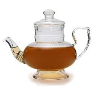  Gentle Breeze Straining Glass Teapot
