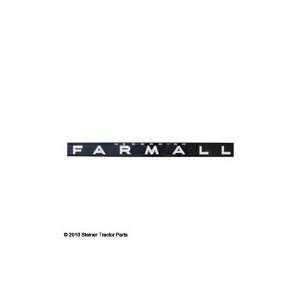  Farmall Side Emblem    Fits 504, 656, 706, 806 & 1206 