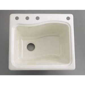 Kohler K 6657 3 River Falls Self Rimming Sink with Three Hole Faucet 