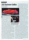 1997 1937 Hartmann Cadillac Classic Article A13 B