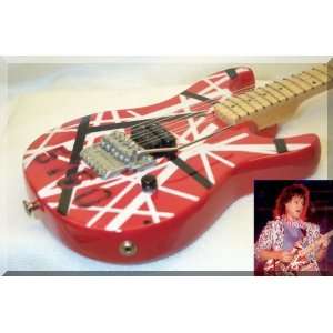 Van Halen/Eddie No.1 5150 Handmade Miniature Guitar  