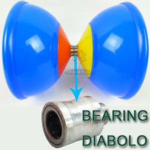 Bearing Diabolo Larger Thicken Chinese yoyo Steelblue5“  