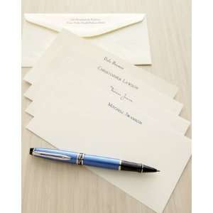 Carlson Craft 50 Oversized Correspondence Cards with Personalized 
