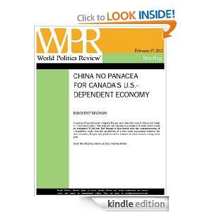 China no Panacea for Canadas U.S. Dependent Economy (World Politics 