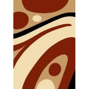   Galaxy Burgundy Beige 6911 3 3 X 4 11 Area Rug