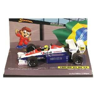   1984 Toleman TG184 Ayrton Senna Senninha Packaging Toys & Games