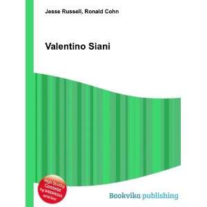  Valentino Siani Ronald Cohn Jesse Russell Books