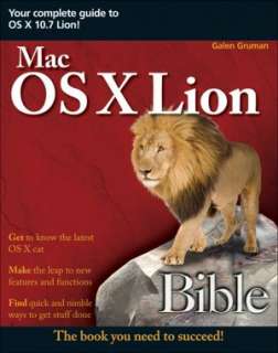   Mac OS X Lion For Dummies by Bob LeVitus, Wiley, John 