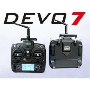   Devo 7 Channel LCD Screen RC Transmitter with RX 701 Toys & Games