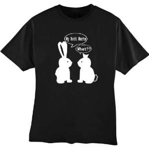  My Butt Hurts Funny Easter T Shirt 2X Large by DiegoRocks 