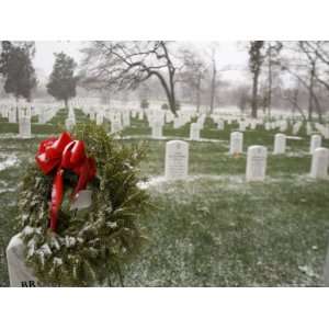  December Snow Blankets the Graves of the Fallen, Arlington 