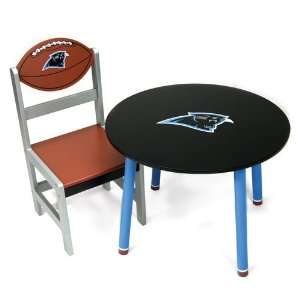   Panthers NFL Childrens Wooden Chair (12x12X26) 