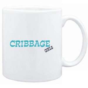  Mug White  Cribbage GIRLS  Sports
