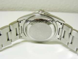   Datejust Silver Stick Oyster Band Smooth Bezel 36mm ref# 16200  
