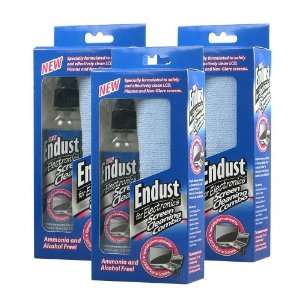  Endust LCD Gel Cleaner with Micro Fiber Towels (3 Pack 