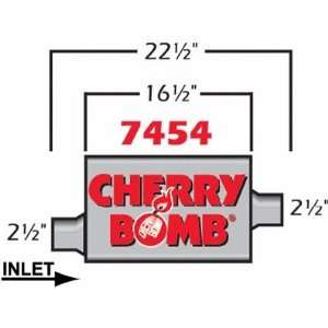  Cherry Bomb 7454 Pro Muffler Automotive