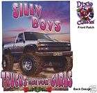 Dixie,SILLY BOYS, TRUCKS ARE FOR GIRLS, White T shirt