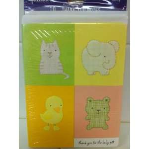  Cute Animal Baby Thank You Notes (10) Health & Personal 
