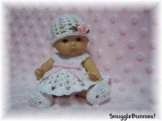 awwww precious dress set for your 5 berenguer baby doll or other dolls 