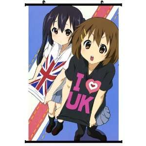  K on Anime Wall Scroll Poster Azusa Nakano & Yui Hirasawa 