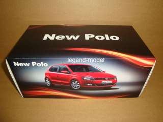 18 China Volkswagen New Polo 2011 Dealers Ed red  