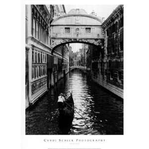  Venice Canal Finest LAMINATED Print Cyndi Schick 20x28 