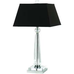  AF LightingAF Lighting 8212 TL Cluny Table Lamp, Clear 