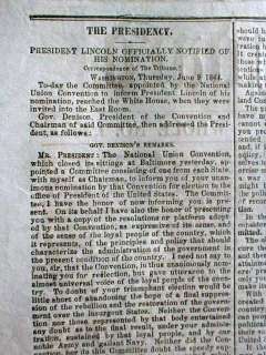   Slavery Civil War newspaper 13th Amendment to OUTLAW SLAVERY proposed