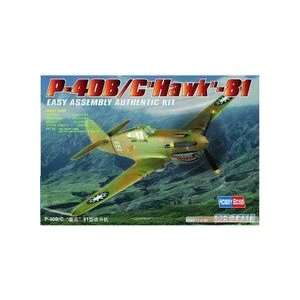  hobby boss 80209 1/72 p 40b/c hawk 81 Toys & Games