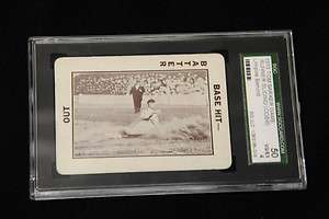 1913 Tom Barker Game Ty Cobb Sliding SGC 50 VG/EX 4  