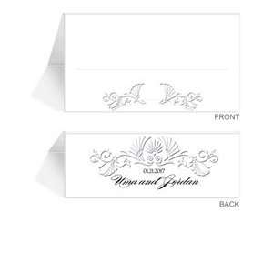    230 Personalized Place Cards   Vizcaya First Snow