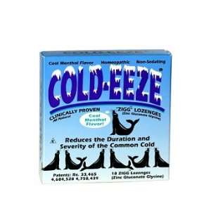  Cold Eeze Zigg Lozenges, Cool Menthol Flavor, 18 Lozenges 