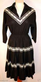 Vintage 1960s Indian Squaw Dress  
