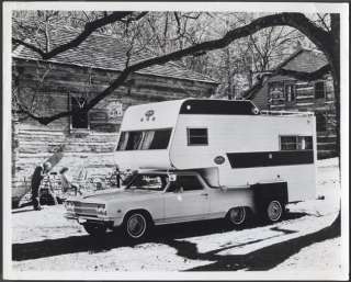 Car Photo 1965 Chevy Chevelle El Camino Camper 611622  