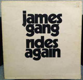 JAMES GANG rides again LP vinyl SPBA 6253 VG 1970 UK  