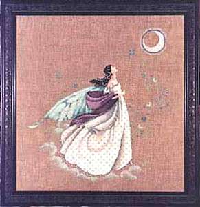 Mirabilia Designs Counted Cross Stitch Pattern THE FAIRY MOON by Nora 