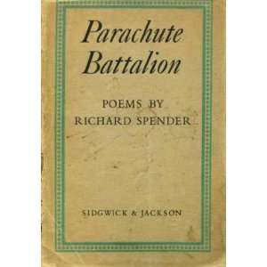  Parachute Battalion   Last poems from England and Tunisia 
