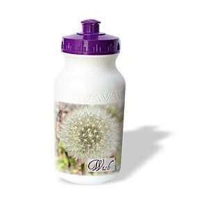     Dandelion Flower Wish Inspirational Quotes Flowers   Water Bottles