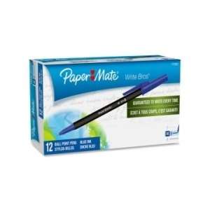  Paper Mate Write Bros Stick Ballpoint Pen   Blue 
