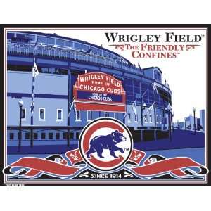 Wrigley Field Limited Edition Screen Print