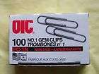 OIC PC 1N No.1 GEM CLIPS TROMBONES SILVER 7600 NEW