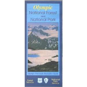  Map Olympic National Forest and National Park Forest 