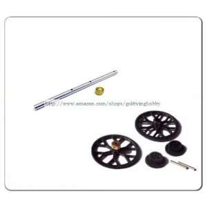   9097 Helicopter Part Hollow pipe + Main Driven gear set 9097 09/08