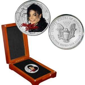   Silver Eagle Dollar – the 90s Michael Jackson Toys & Games