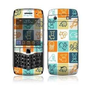  BlackBerry Pearl 3G 9100 Decal Skin   Animal Squares 