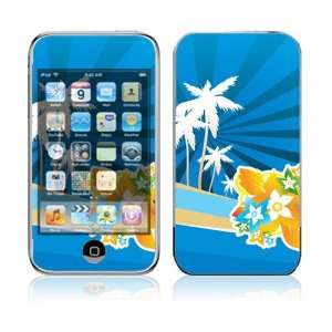  Tropical Station Design Skin Decal Sticker for Apple iPod 