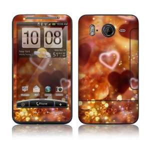    HTC Desire HD Skin Decal Sticker   Love Love Love 